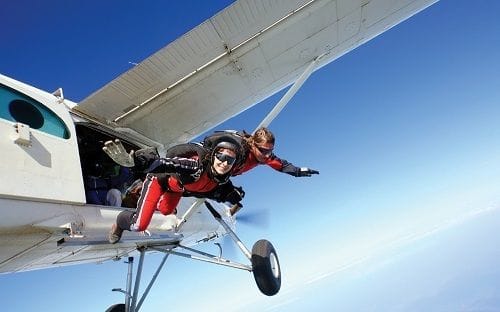 Insurance for the adrenaline junkie